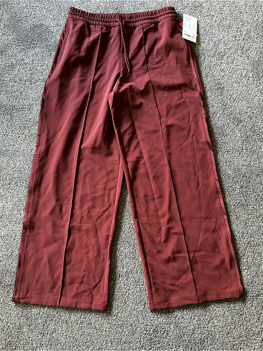 Athleta Endeavor Wide-Leg Pull-On Pants in brick red - Picture 6 of 6